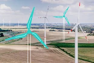 Lindenberg wind farm of Windprojekte Jan Teut GmbH